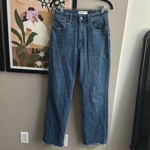 Abercrombie & Fitch Curve Love High Rise ‘90s Relaxed Jeans - Size 4R